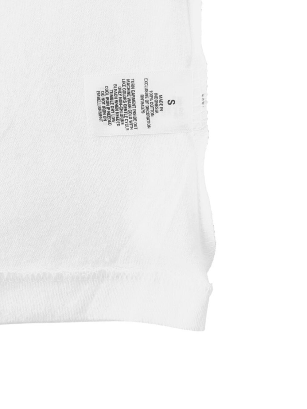 Aeropostale Men White Graphic Crew Neck Logo Tee Shirt S - Picture 5 of 5